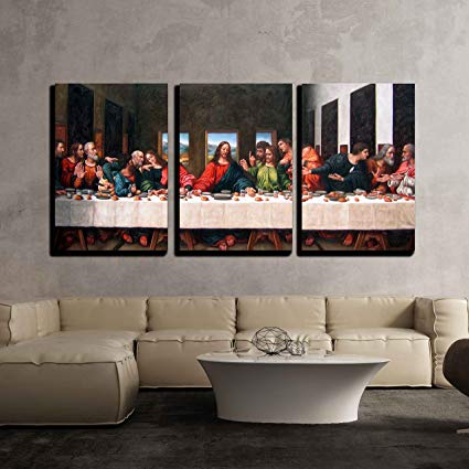 The Last Supper Canvas Painting at PaintingValley.com | Explore ...