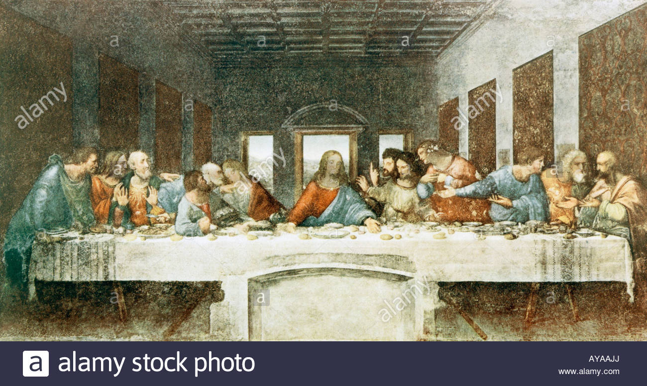 1300x777 The Last Supper Leonardo Da Vinci 15th Century Mural Painting - The Last Supper Painting
