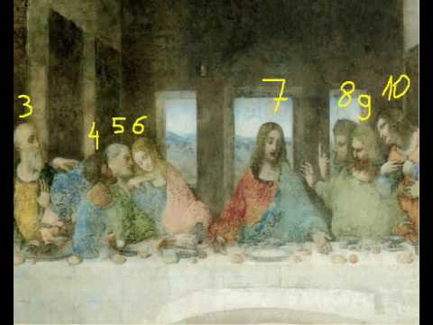 480x360 Another Secret Revealed !!! (Last Supper, Leonardo Da Vinci) - The Last Supper Real Painting