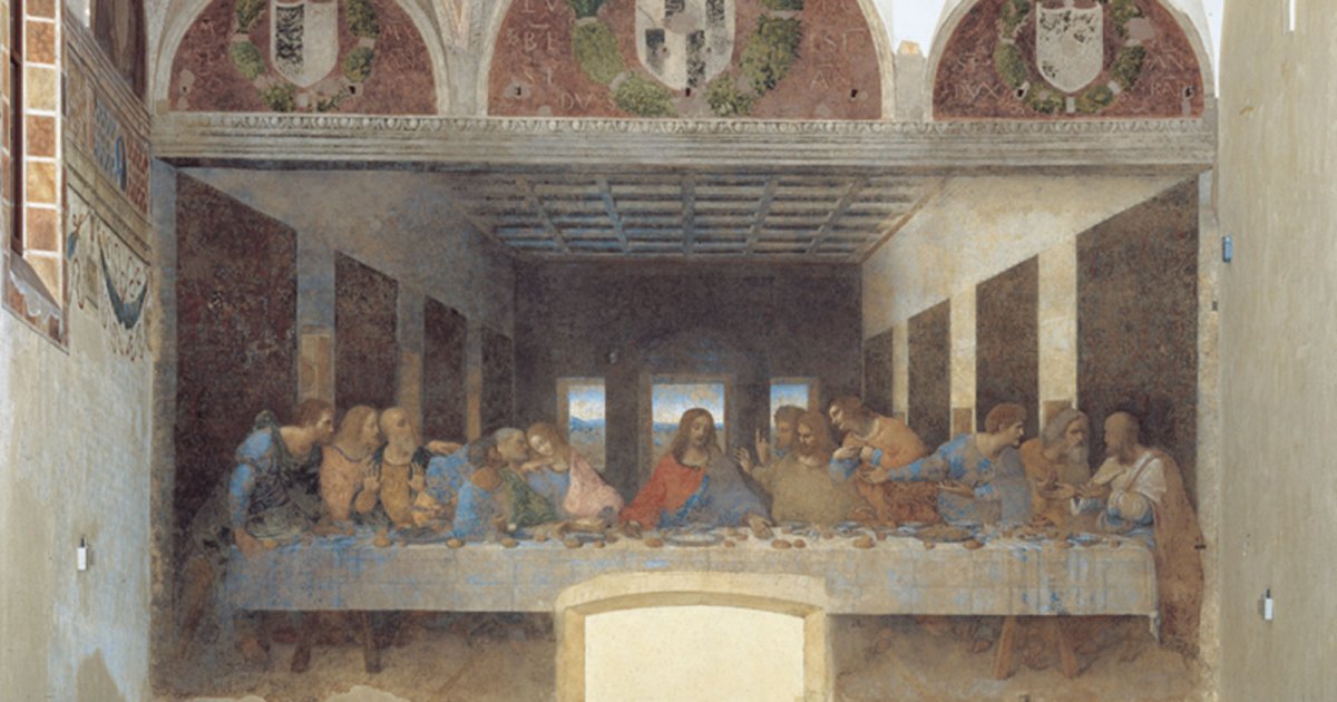 1200x630 Audio Guide Holy Mary Of Grace - The Last Supper Real Painting