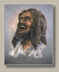 The Laughing Christ Painting at PaintingValley.com | Explore collection ...