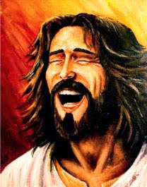 208x265 Glass Character Christ, That's Funny! Portraits - The Laughing Christ Painting