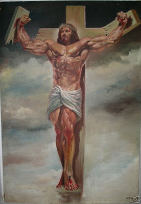 276x400 The Laughing Bone Boris Vallejo's Depiction Of The Agony Of Jesus - The Laughing Jesus Painting