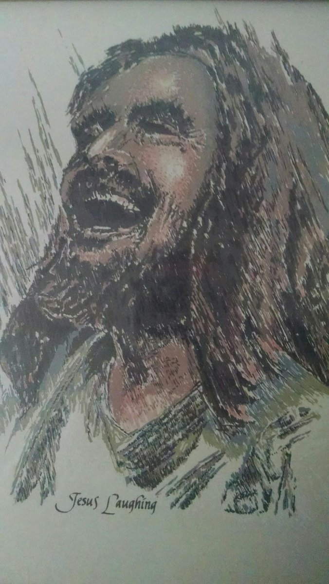 676x1200 Themmpodcast On Twitter As Mentioned On 3 21 Laughing Jesus - The Laughing Jesus Painting
