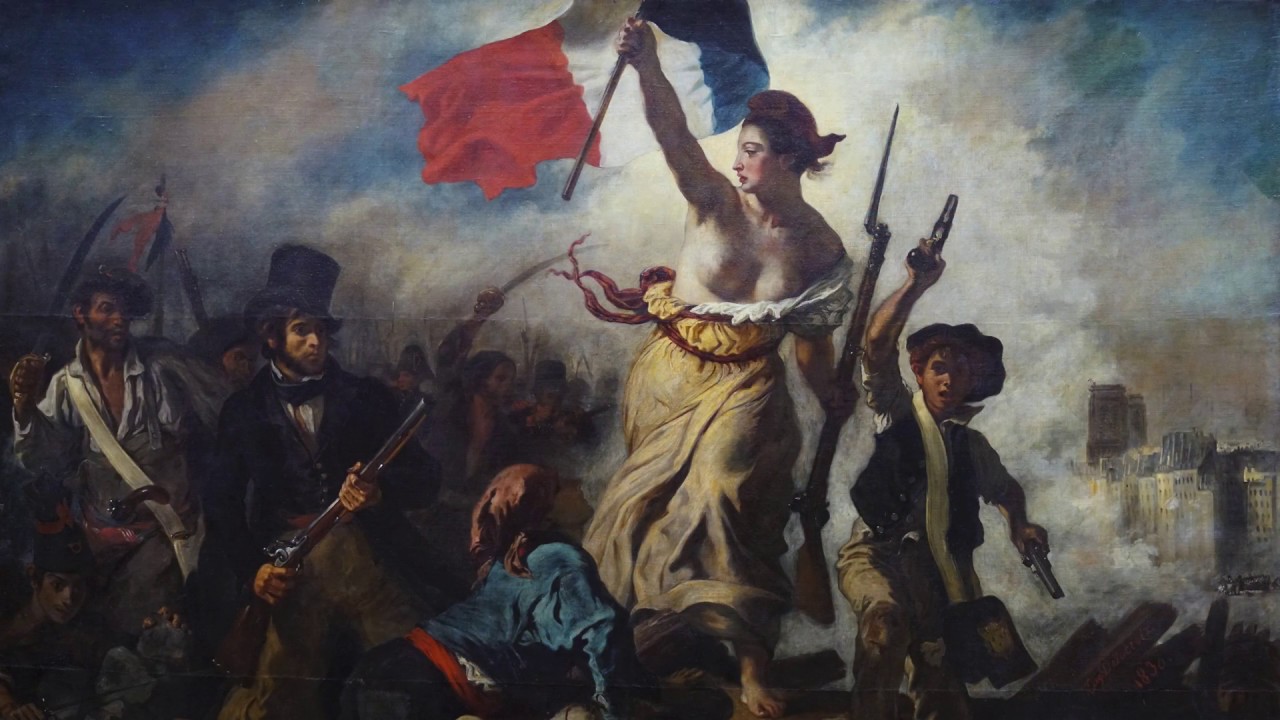 1280x720 Delacroix, Liberty Leading The People - The Liberty Leading The People Painting