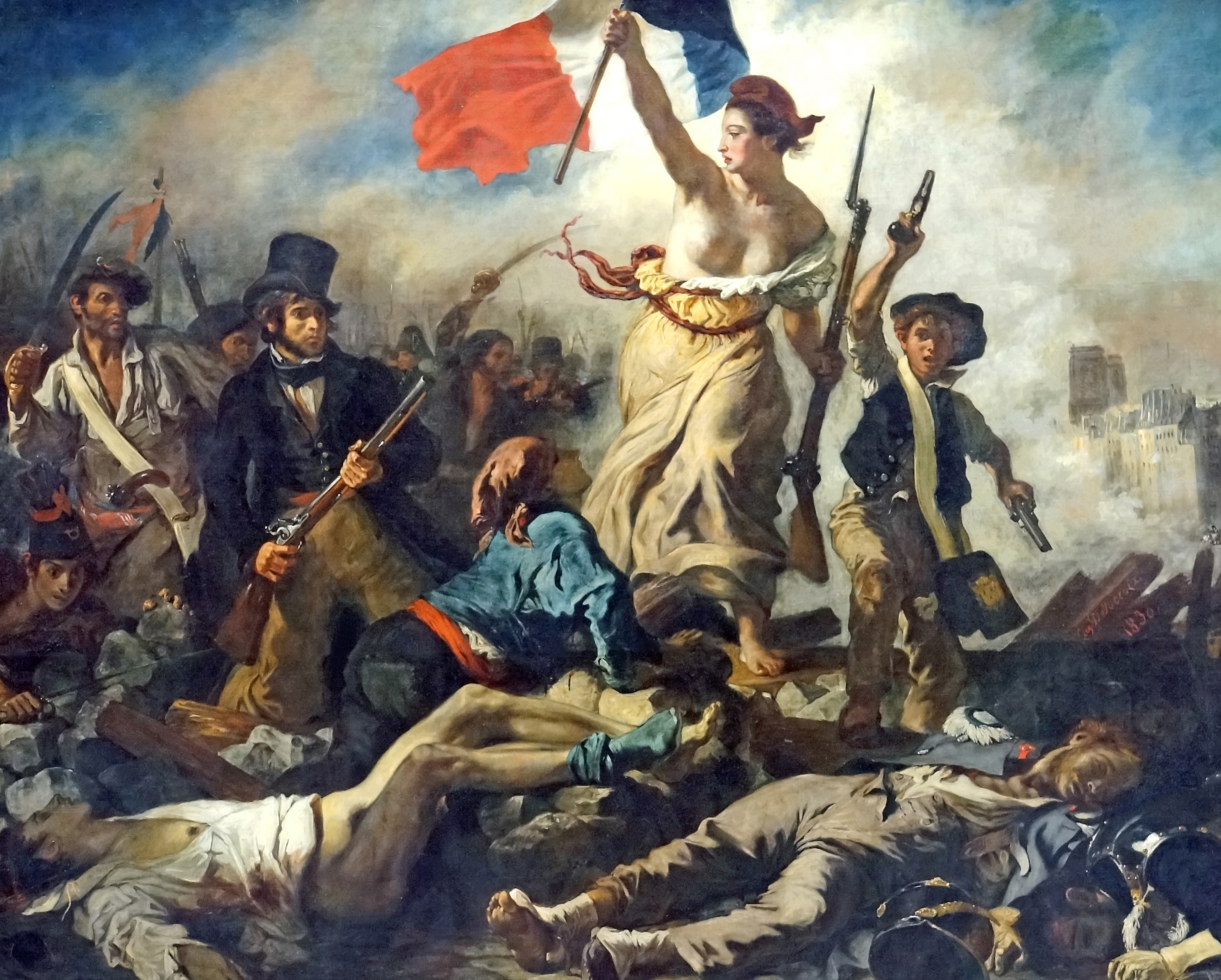 4275x3433 Filefrance 003348 - The Liberty Leading The People Painting