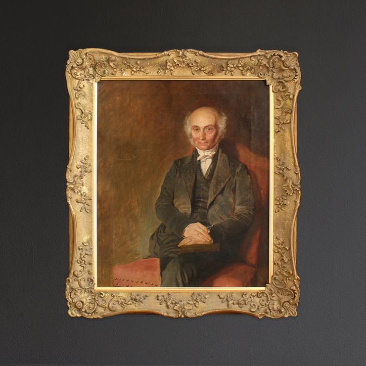 740x740 The Librarian Brave Fine Art - The Librarian Painting