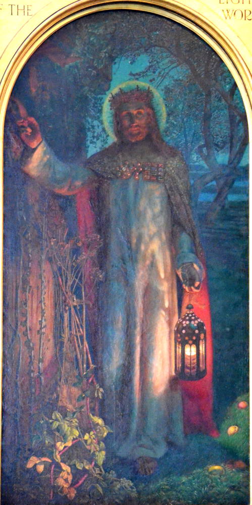 499x1000 Paintings You Should Know William Holman Hunt'S - The Light Of The World Painting