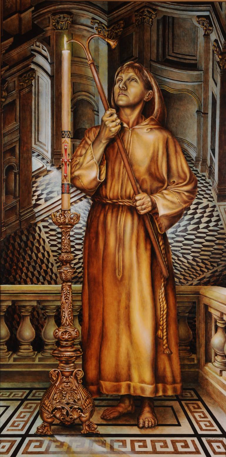 770x1556 Saatchi Art Light Of The World Painting By Allen Capriotti - The Light Of The World Painting