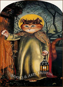 215x300 Susan Herbert The Light Of The World Cat Art Print Ebay - The Light Of The World Painting