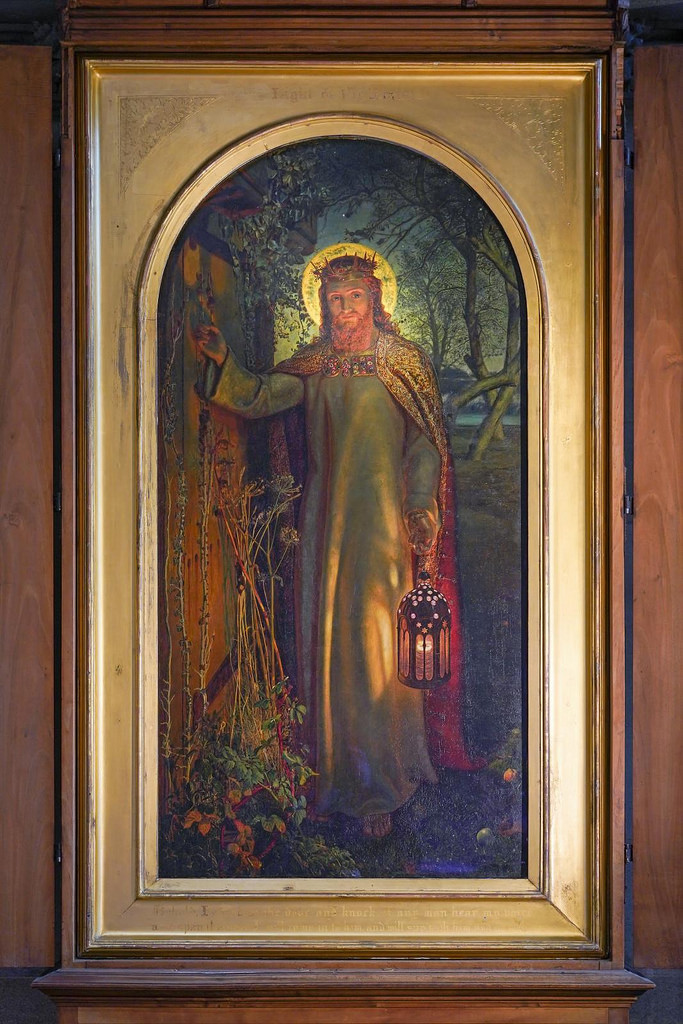 683x1024 The Light Of The World Painting By British Pre Raphaelite - The Light Of The World Painting