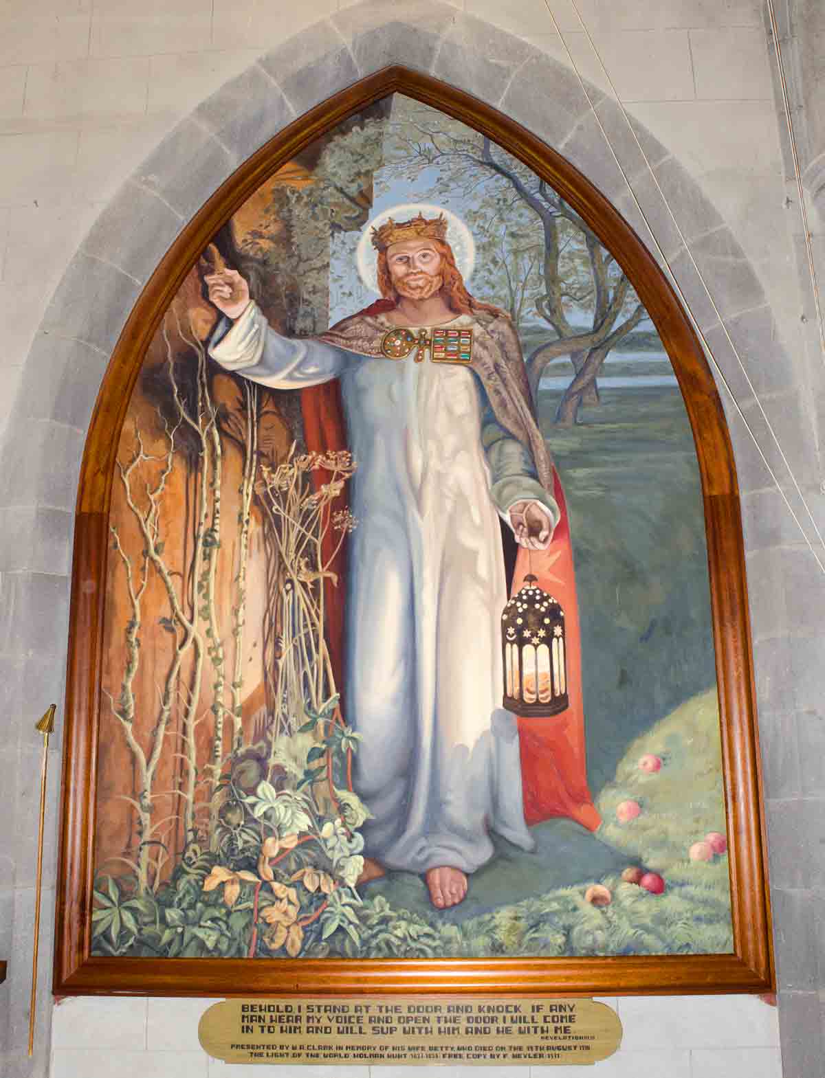 1200x1569 The Light Of The World The Anglican Church Of All Saints - The Light Of The World Painting