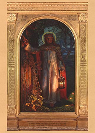 322x450 William Holman Hunt Light Of The World, 1851. Please Note That - The Light Of The World Painting