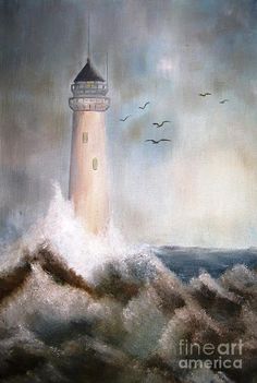 236x351 818 Best Lighthouses Painting Art Images On Light - The Lighthouse Painting