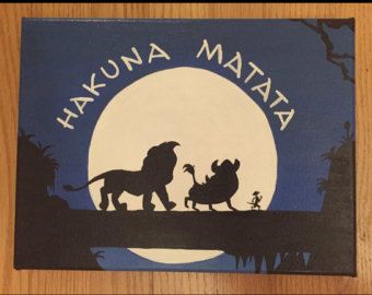 340x270 Hakuna Matata Painting - The Lion King Painting