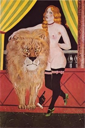 280x422 The Lion Tamer - The Lion Tamer Painting
