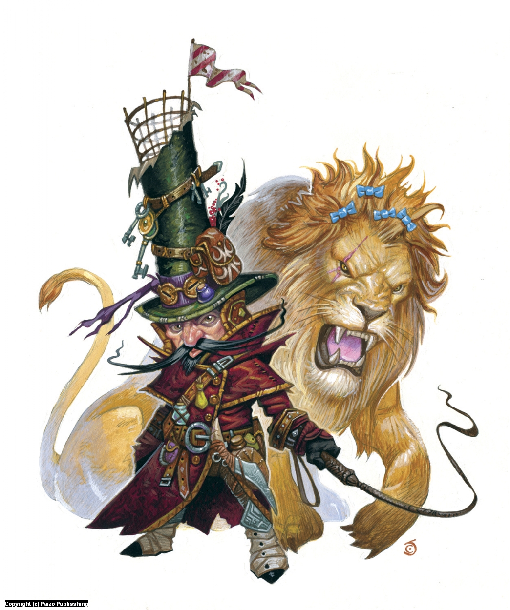 1044x1250 Infected By Art Art Gallery Chris Seaman Yimni Zushergal - The Lion Tamer Painting