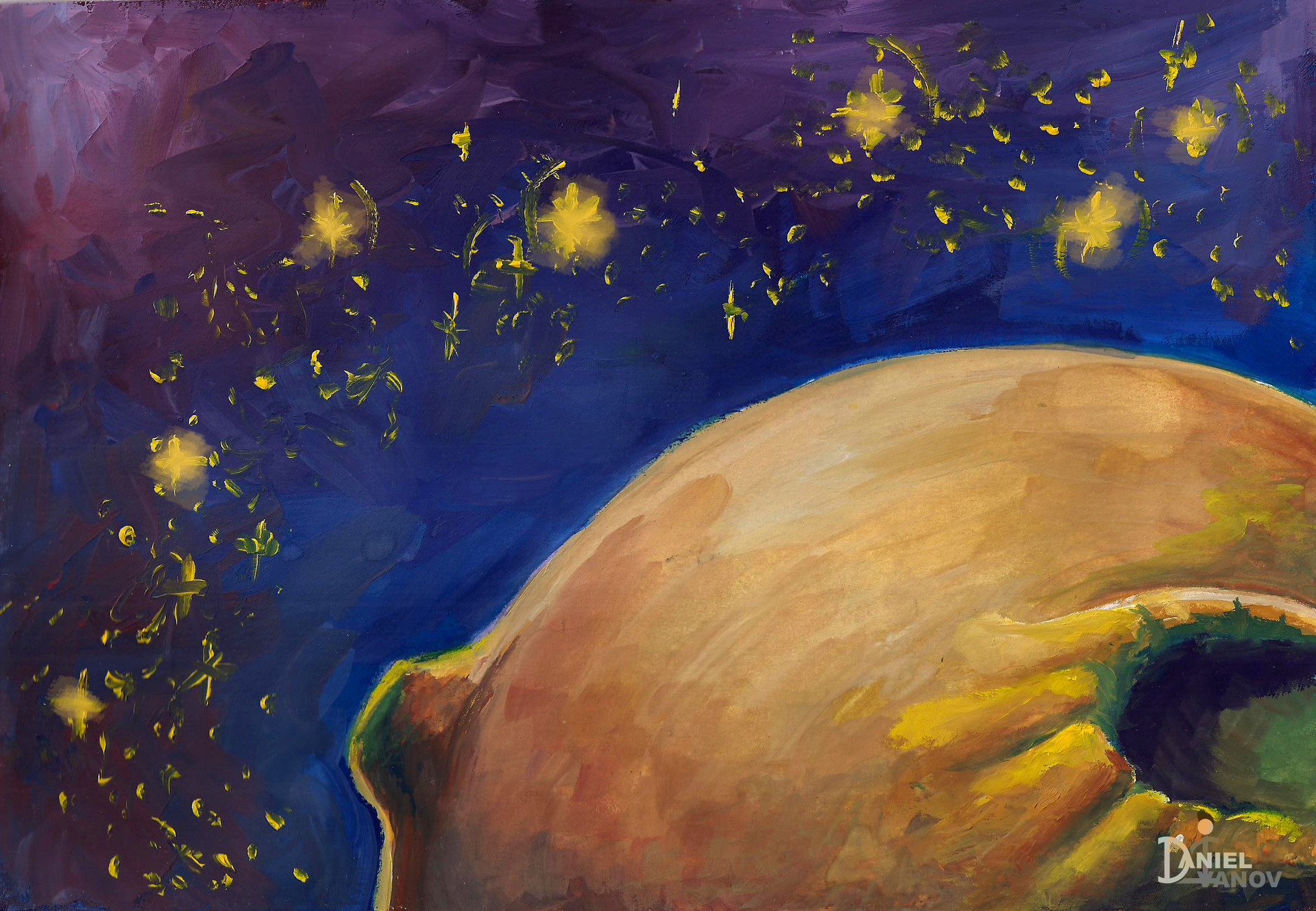 1920x1330 Artstation - The Little Prince Painting