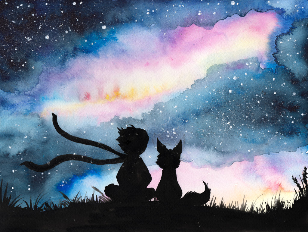 1024x770 The Little Prince By Lavenderwitch - The Little Prince Painting