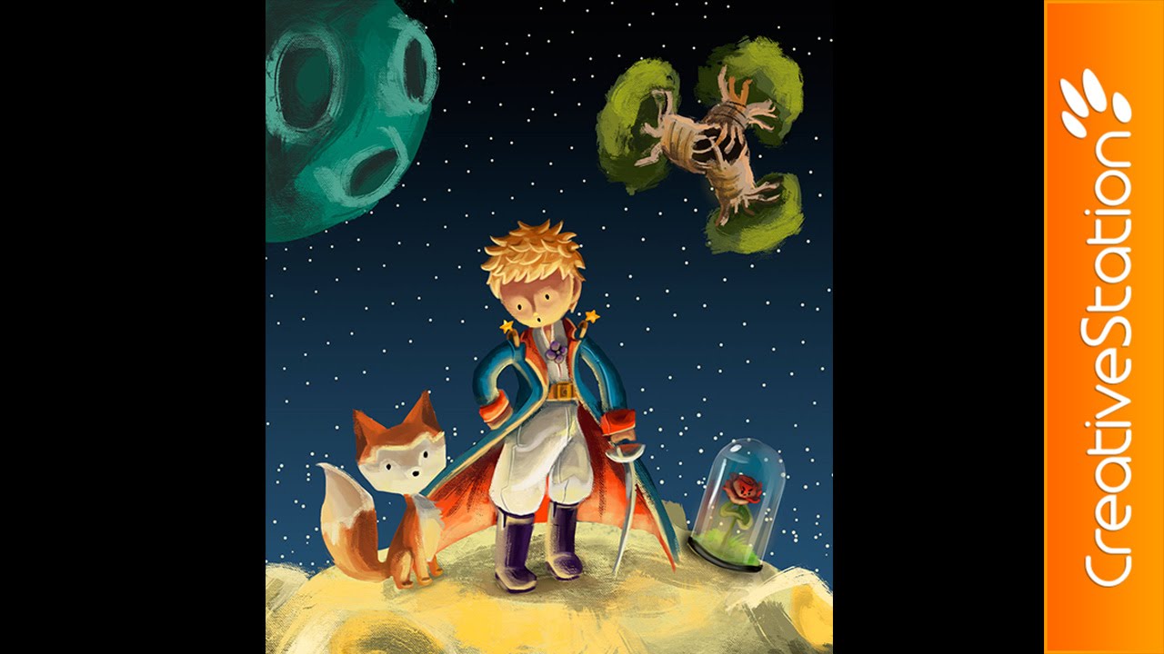 1280x720 The Little Prince - The Little Prince Painting