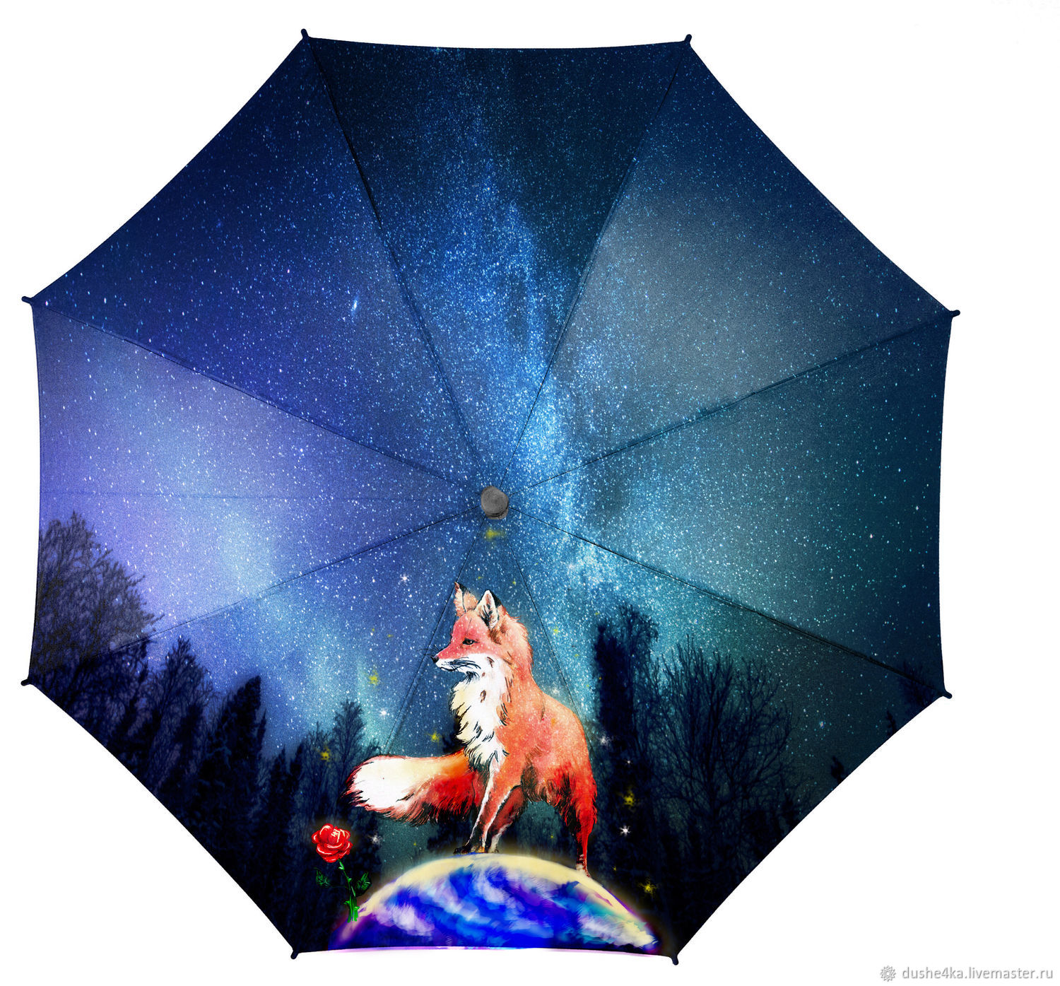 1500x1395 Umbrella Women's Folding Umbrella Cane Little Prince - The Little Prince Painting