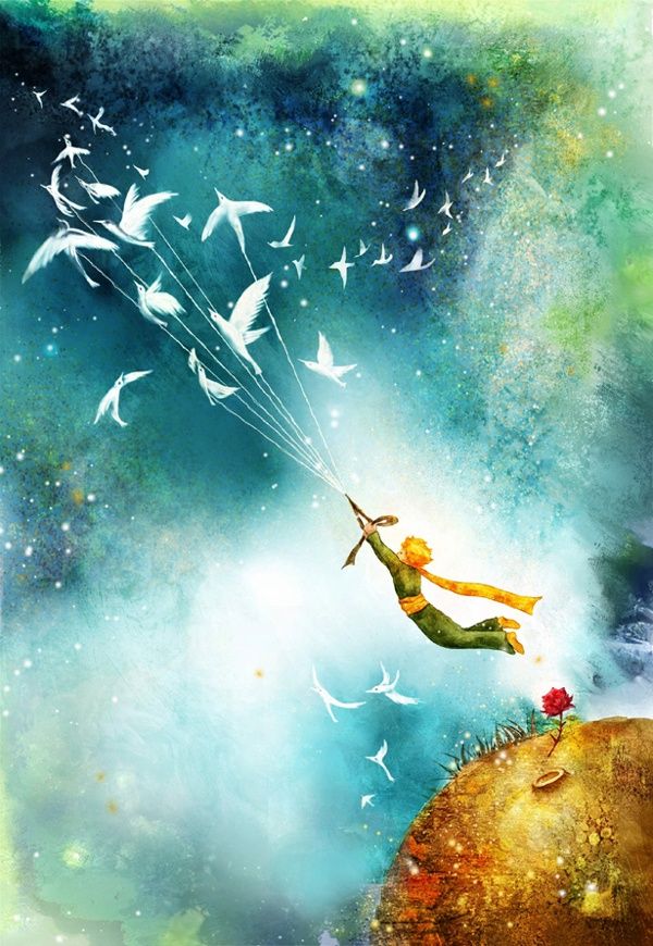 600x870 Lego Ideas - The Little Prince Painting