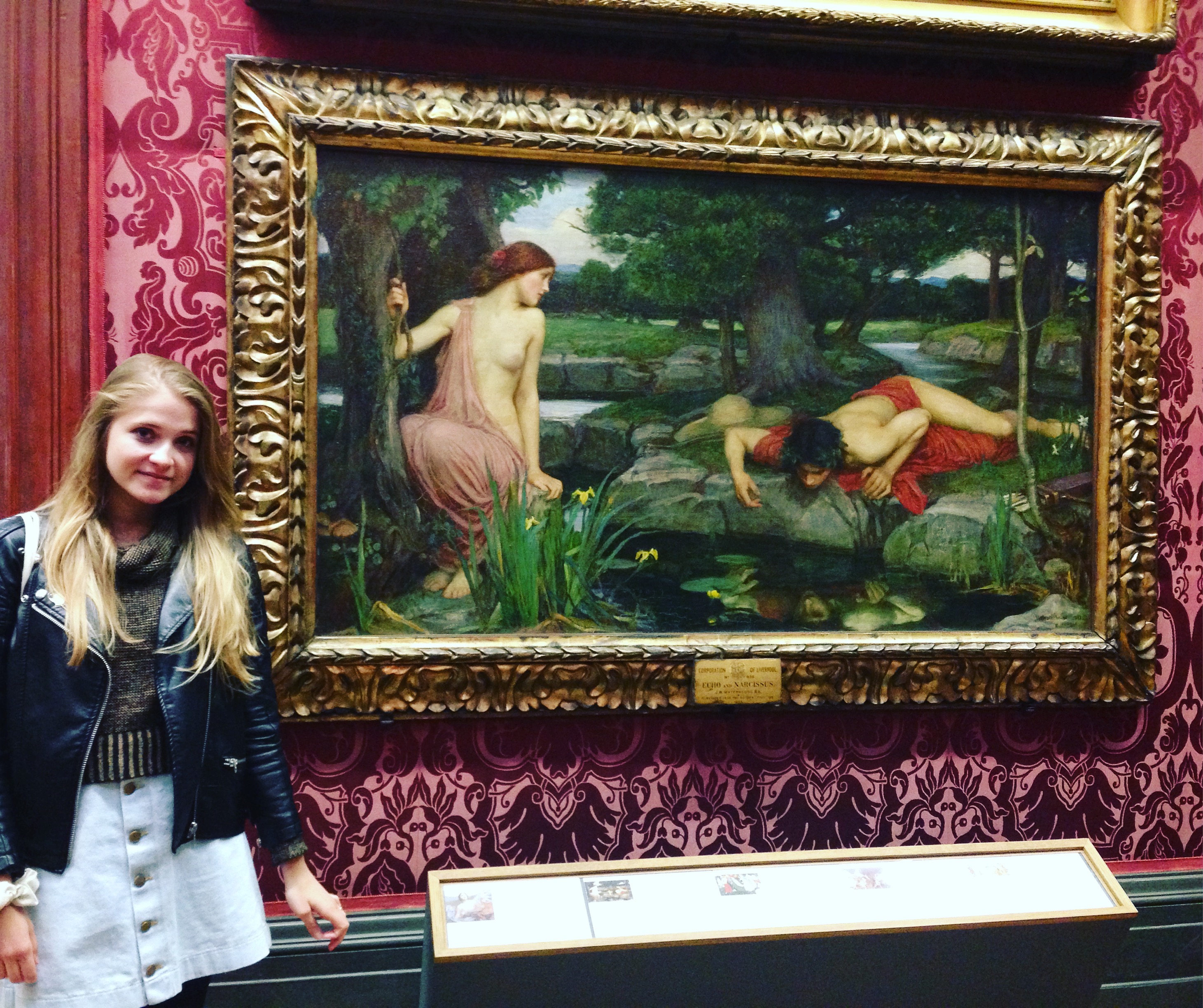 2921x2448 Two Paintings From The Walker Art Gallery (Liverpool, England - The Lonely Maiden Painting