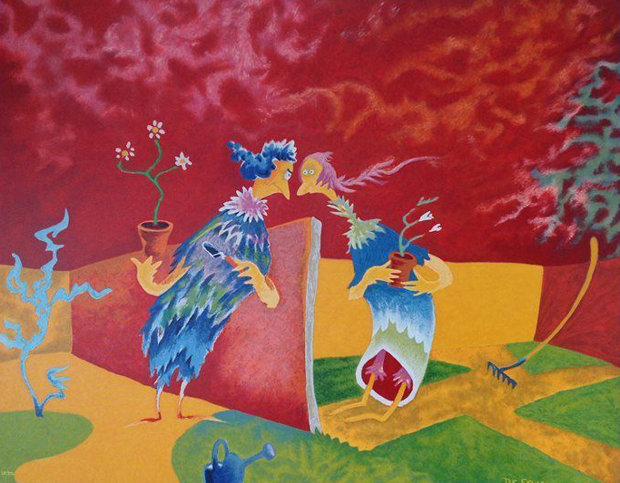 620x483 I Am The Lorax I Speak For The Trees By Dr. Seuss - The Lorax Painting