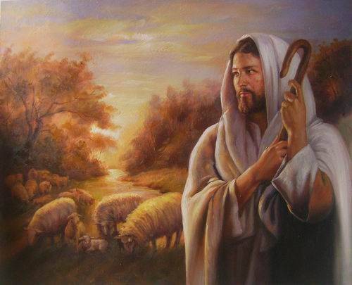 500x405 Sell Oil Painting Of Jesus (The Lord Is My Shepherd)(Id9854031 - The Lord Is My Shepherd Painting