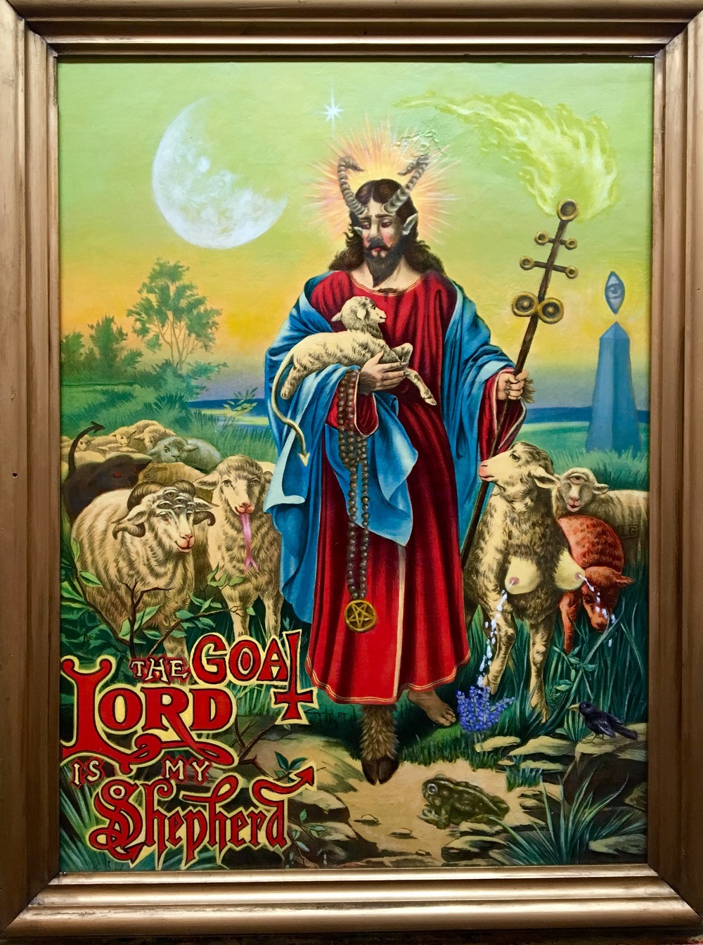 1000x1344 Various Paintings Robert M Farmer - The Lord Is My Shepherd Painting