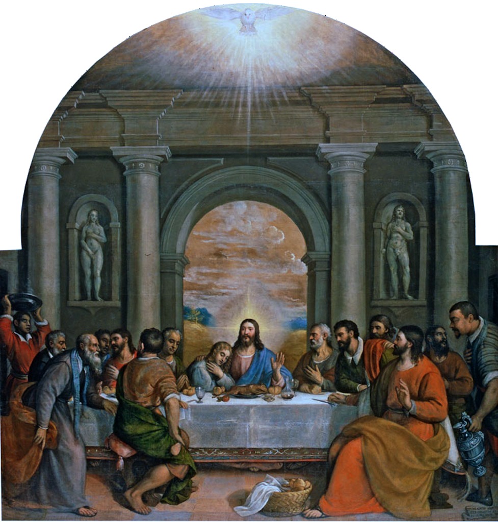 977x1024 Last Supper Discovering Da Vinci - The Lords Supper Painting