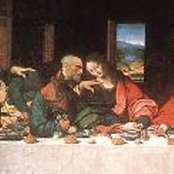 250x250 Leonardo Da Vinci The Last Supper - The Lords Supper Painting