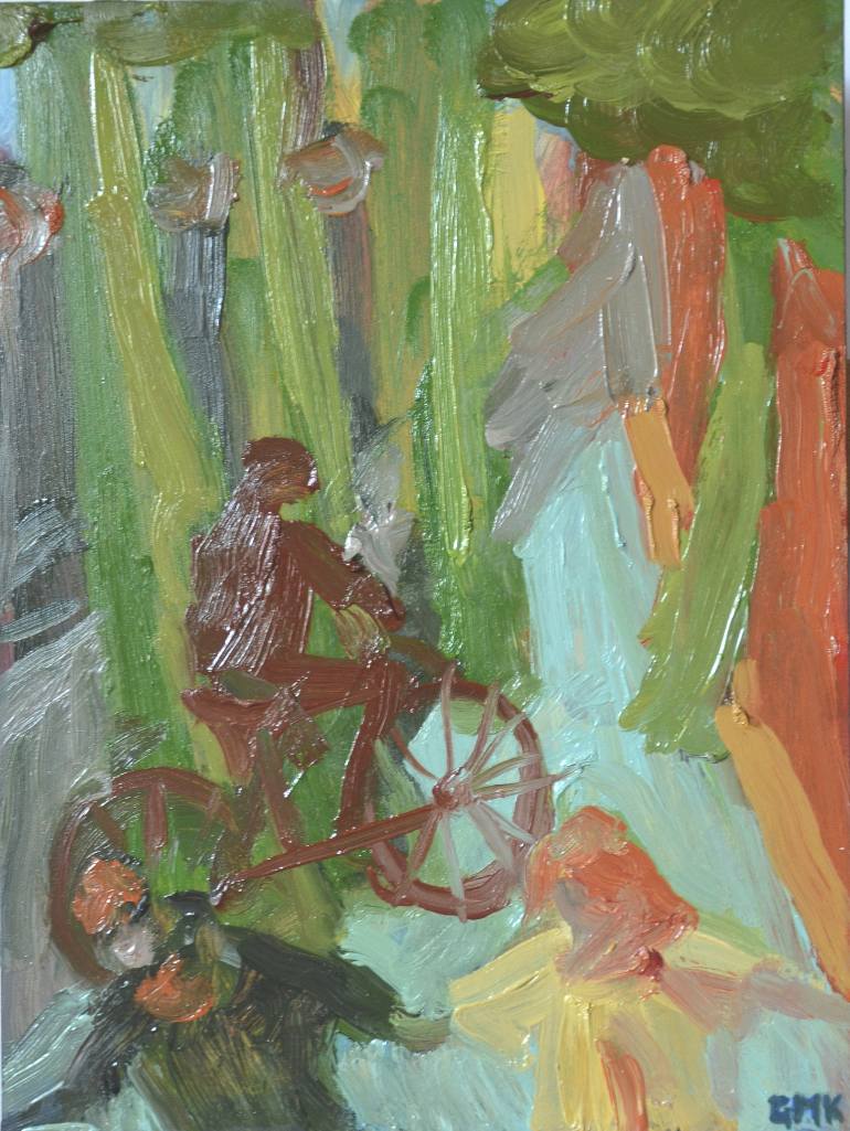 770x1025 Saatchi Art Cable Street London, The Lovers. Painting By Gordon - The Lovers Painting