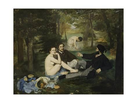 473x355 The Luncheon On The Grass, 1863 Giclee Print By Edouard Manet - The Luncheon On The Grass Painting