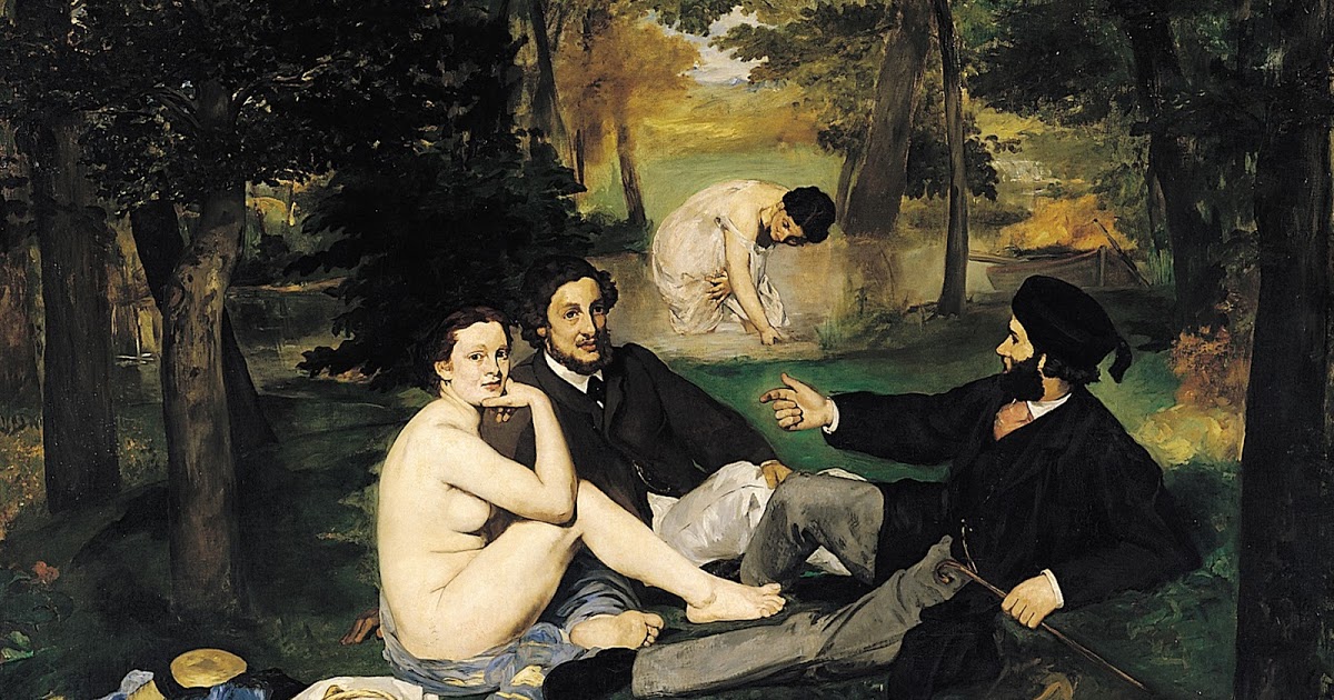 1200x630 Today In Social Sciences Luncheon On The Grass, By Edouard Manet - The Luncheon On The Grass Painting