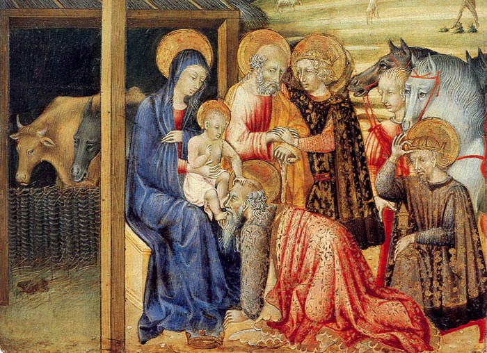 700x508 Art In Tuscany Giovanni Di Paolo, Adoration Of The Magi, About - The Magi Painting