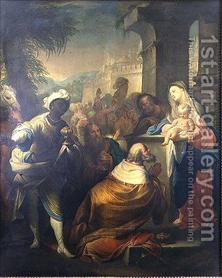 319x400 The Adoration Of The Magi Andrea Casali Reproduction 1st Art Gallery - The Magi Painting