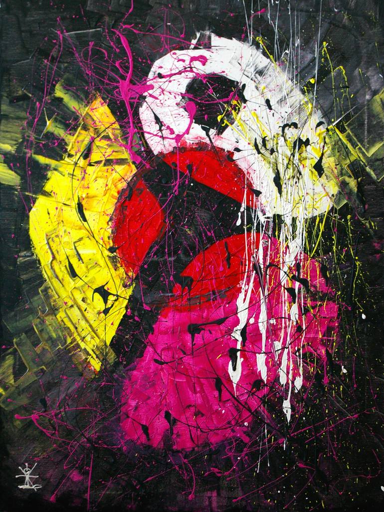 770x1027 Saatchi Art Emotion Of A Magic Circle Painting By Helen Kholin - The Magic Circle Painting