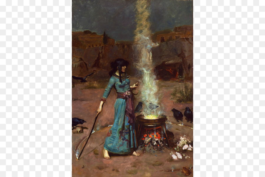 900x600 The Magic Circle Oil Painting Canvas Print - The Magic Circle Painting