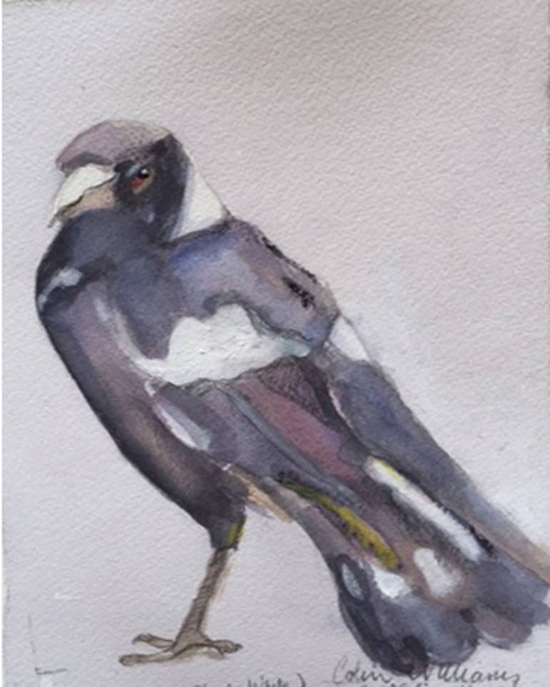 The Magpie Painting at PaintingValley.com | Explore collection of The ...