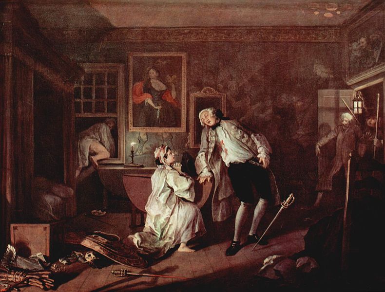 790x600 Marriage A La Mode By William Hogarth History And Other Thoughts - The Marriage Contract Painting