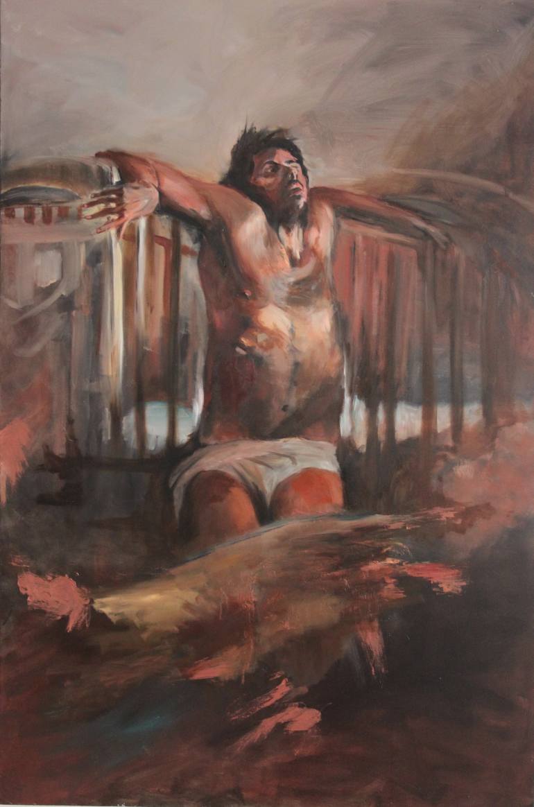 770x1164 Saatchi Art Martyr Painting By Giovanni Scifo - The Martyr Painting