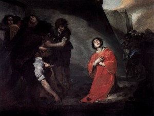 300x227 St. Stephen First Martyr And Witness To The Essence - The Martyr Painting
