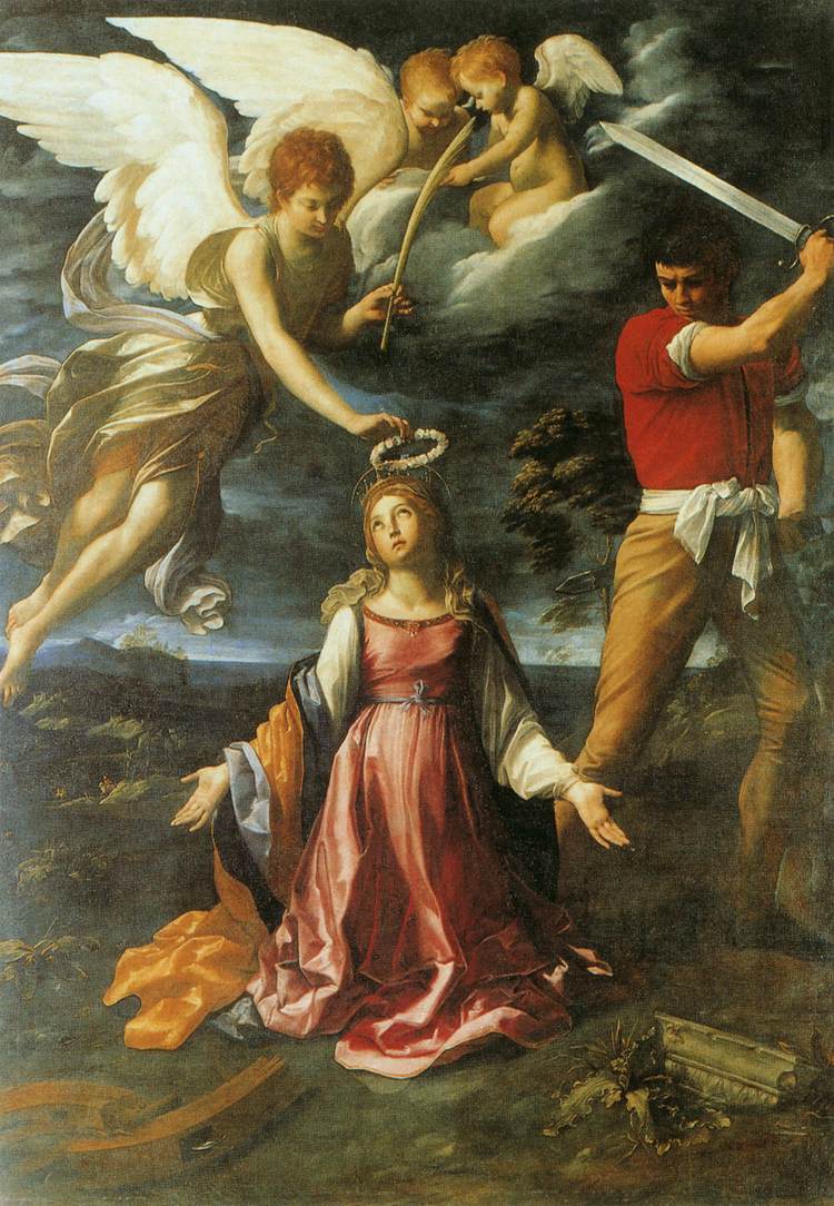 750x1084 Fileguido Reni - The Martyr Painting