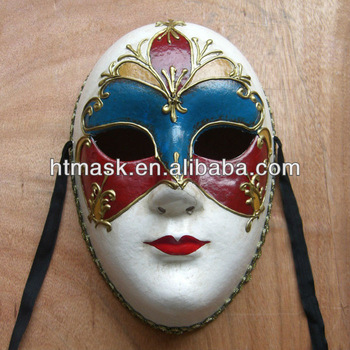 350x350 Painting Full Face Mask Masquerade Festival Mask - The Mask Painting