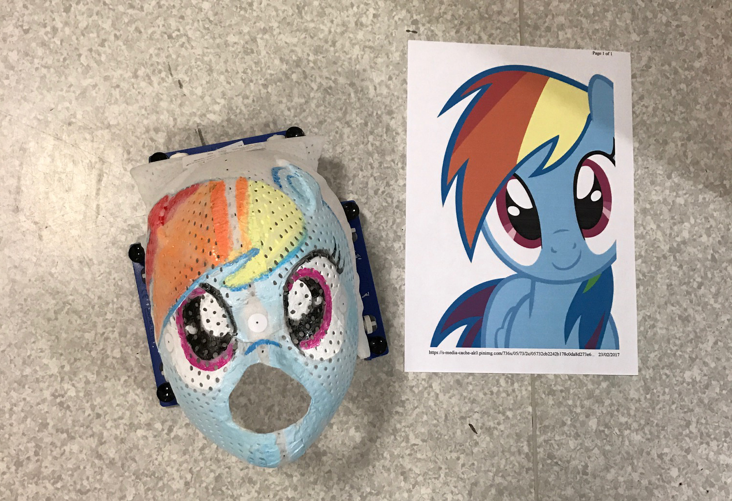 1509x1032 These Painted Masks Are Helping Children To Get Through Their - The Mask Painting