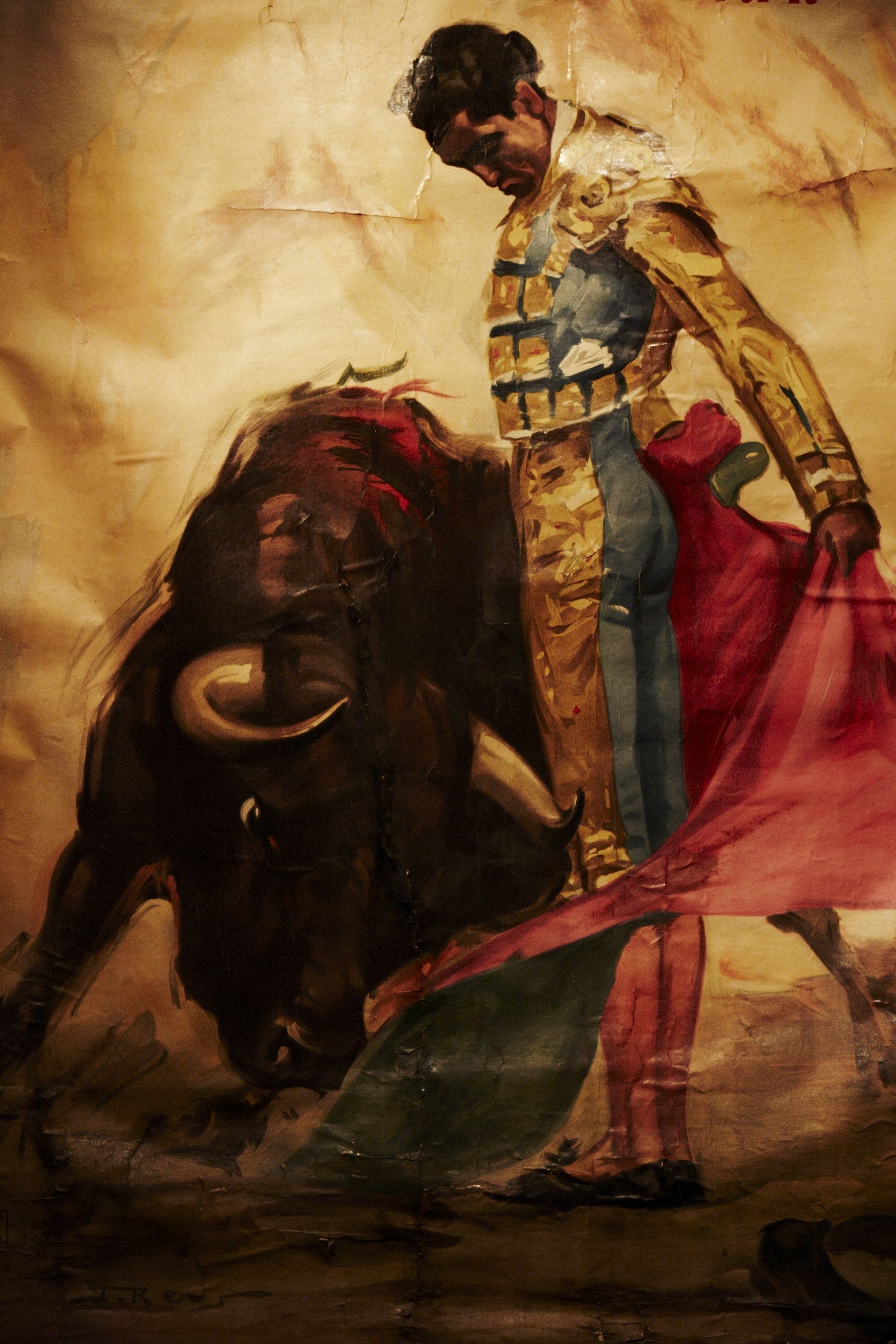 1872x2808 Matador Painting, Mexico Matadores Flamenco - The Matador Painting