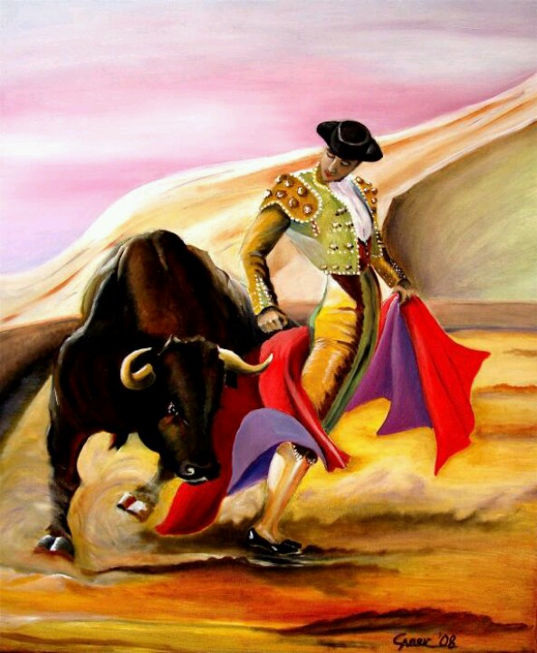 593x720 Pin By Ignacio Ascencio On Tatoo Ideas The Matador - The Matador Painting