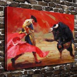 160x160 Specialart - The Matador Painting