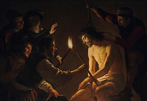 289x199 Gerard Van Honthorst - The Matchmaker Painting